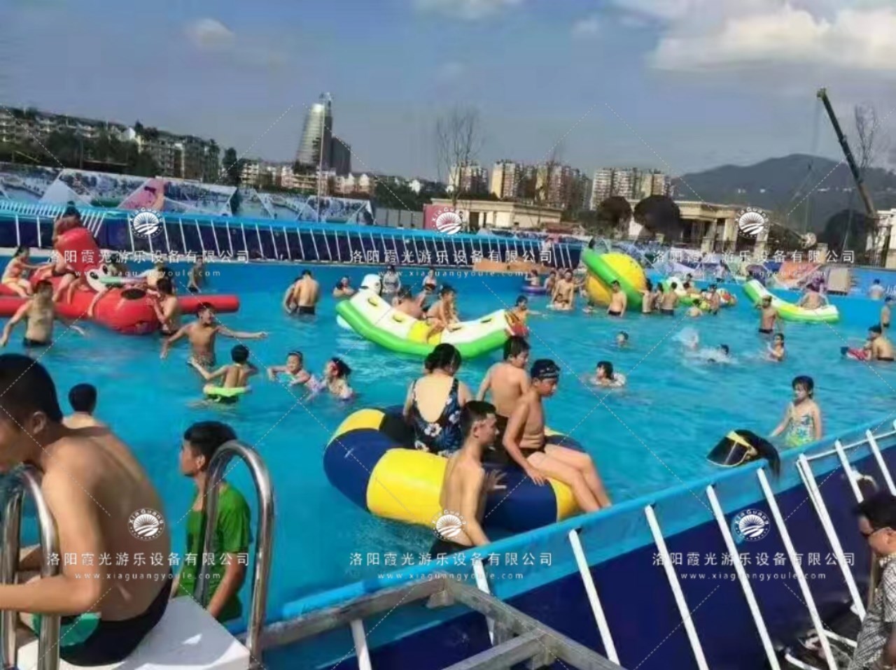 北京大型支架游泳池