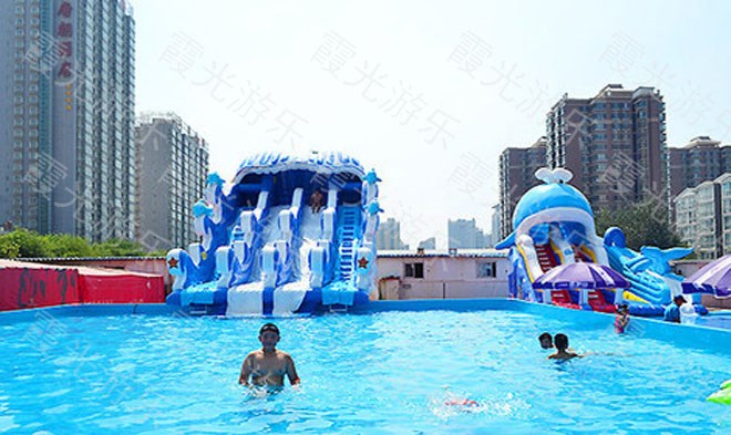 北京大型充气游泳池