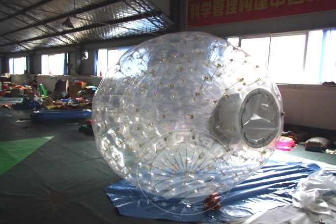 北京透明充气悠波球