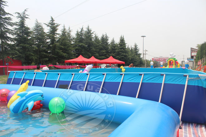 北京超大型充气游泳池定制